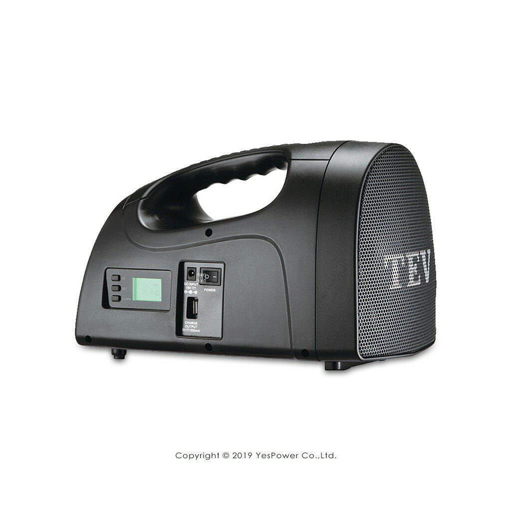 TA-220UL TEV 50W 手提無線擴音機 UHF16頻道/鋰電充電式/USB.SD卡放音 台製