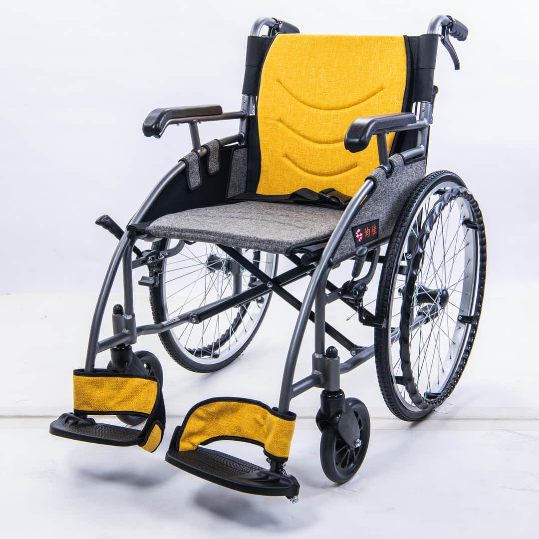 永大醫療~＂均佳＂ JW-X20 鋁合金流線型輪椅.. 便利型 每台~7680元~免運費