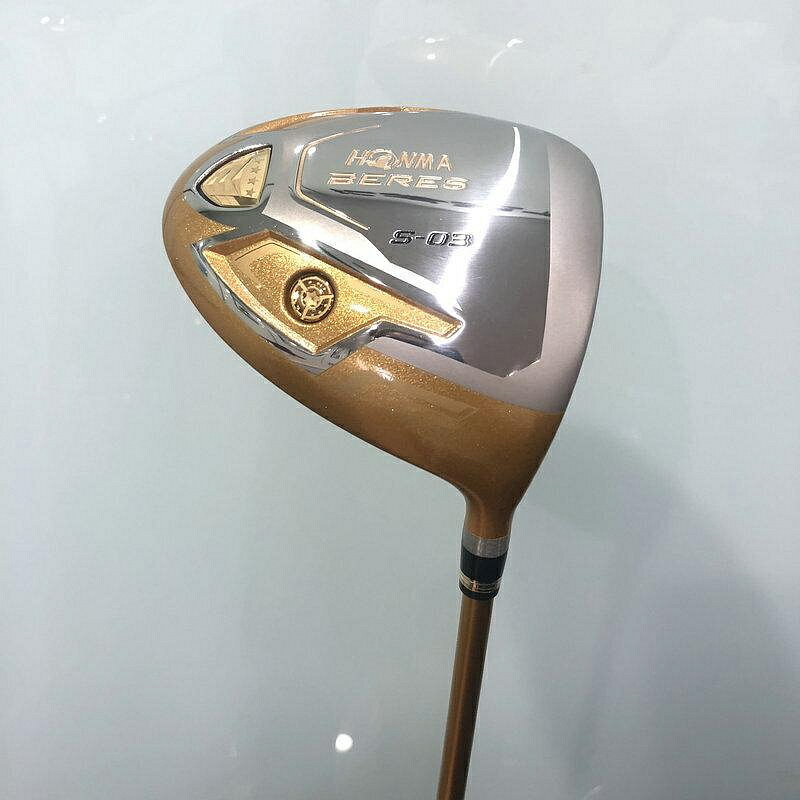 二手honma高爾夫球桿紅馬S-03四星golf男士一號木/發球開球木單支