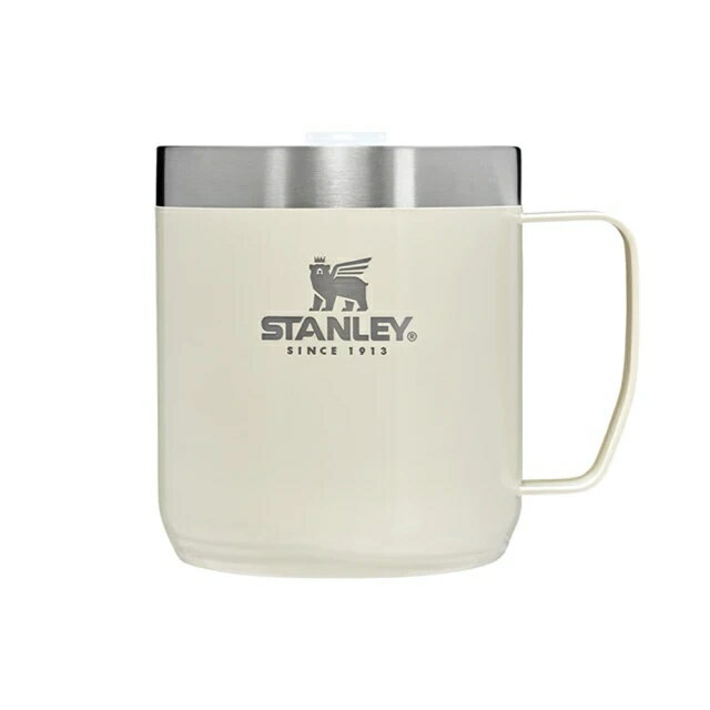 ├登山樂┤ 美國 Stanley 經典系列 不鏽鋼咖啡馬克杯 12oz / 奶油白 10-09366-282