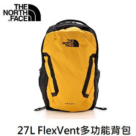 [THE NORTH FACE] 男女款 27L FlexVent多功能背包 黃黑 / NF0A3VY2YQR