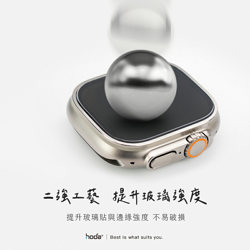 HODA Apple Watch Ultra 49 mm 霧面 磨砂 防眩光 AR 玻璃貼 保護貼 7