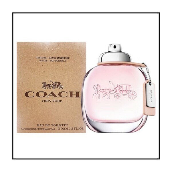 COACH New York 時尚經典 女性淡香水 Tester 90ML ❁香舍❁ 母親節好禮