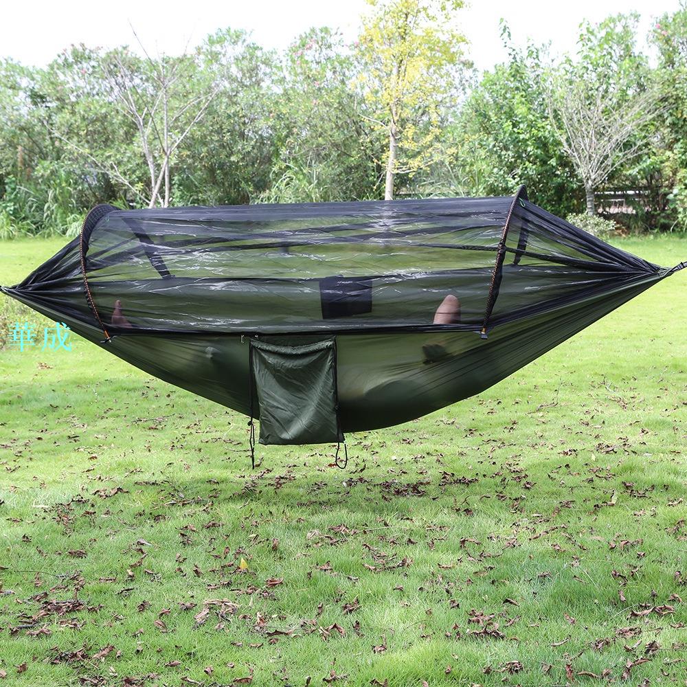 室內蚊帳新款帳篷雙人專利推拉式吊床款側翻鞦韆 防戶外防蚊公司 ZPBP