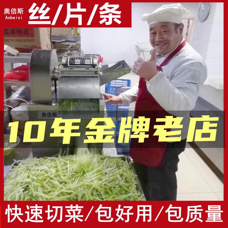【臺灣公司 優質服務】土豆切絲機電動切菜機刨絲食堂水果石榴切片商用多功能蘿卜切條機