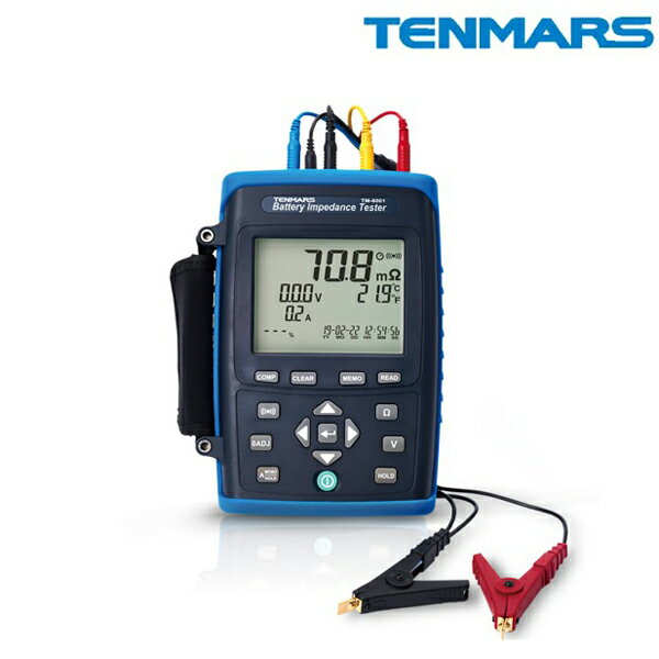 TENMARS 電池阻抗測試器 TM-6001 電池測試器 電壓 電流 阻抗 電池測量器