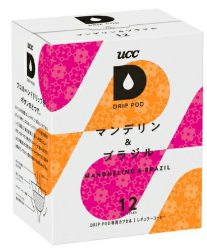 金時代書香咖啡 【UCC】鑑定士系列 - 曼陀林和巴西咖啡膠囊 7.5g / 12p (歡迎加入Line@ID:@kto2932e詢問)