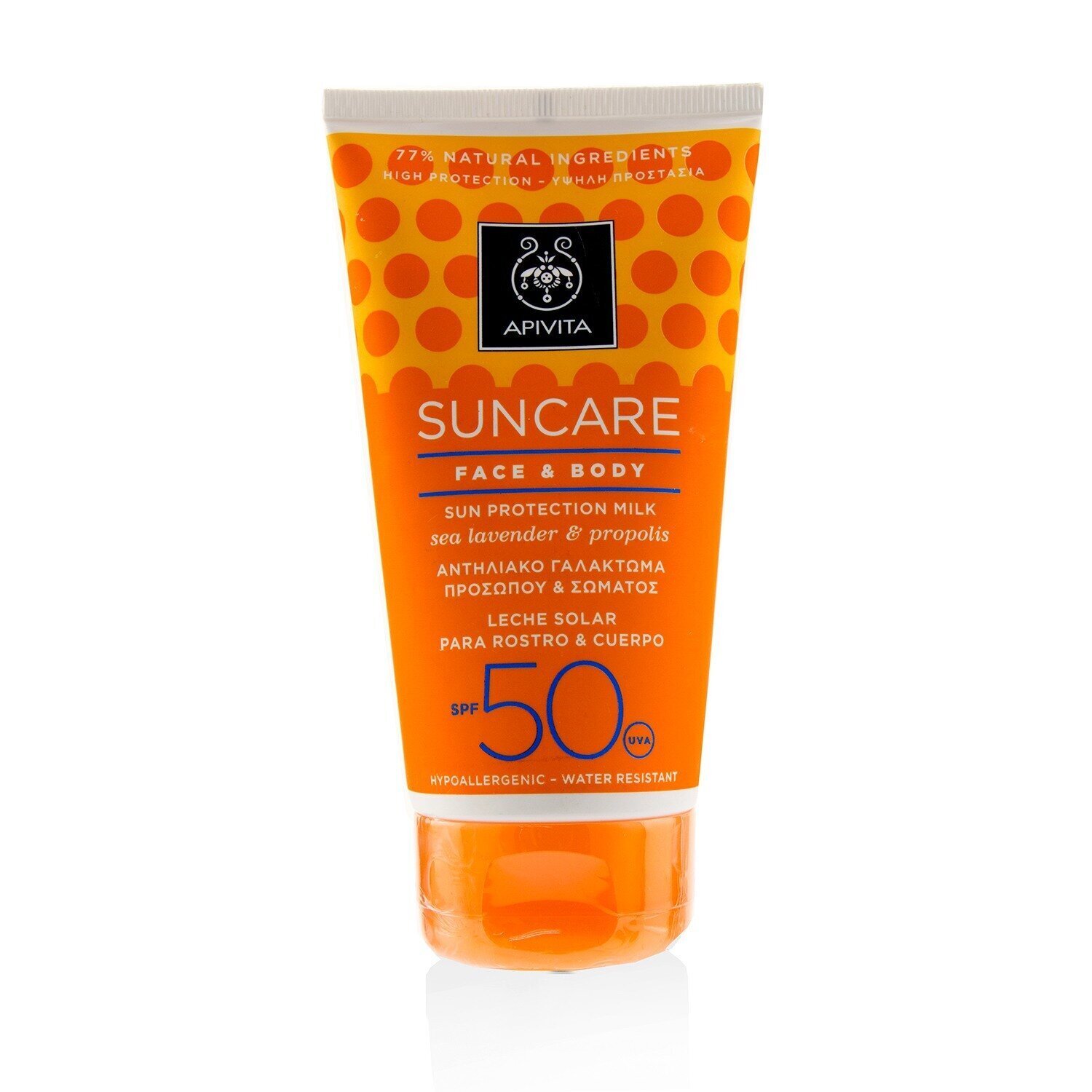 艾蜜塔 Apivita - 臉部及身體防曬乳 SPF 50 蘊含星辰花及蜂膠 Suncare Face & Body Sun Protection Milk SPF 50 With Sea Lavender & Propolis