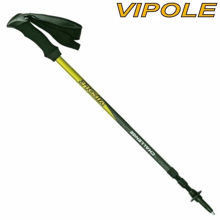 VIPOLE 義大利 Challenge 彈簧避震登山杖 綠 VI-S1820