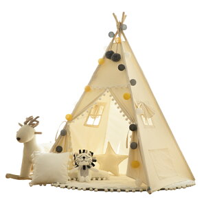 室內兒童帳篷ins北歐寶寶印第安家用公主小房子男女孩玩具游戲屋帳篷