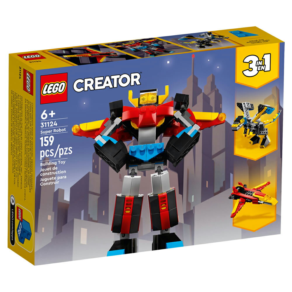 樂高LEGO 31124 創意百變系列 Creator 超級機器人