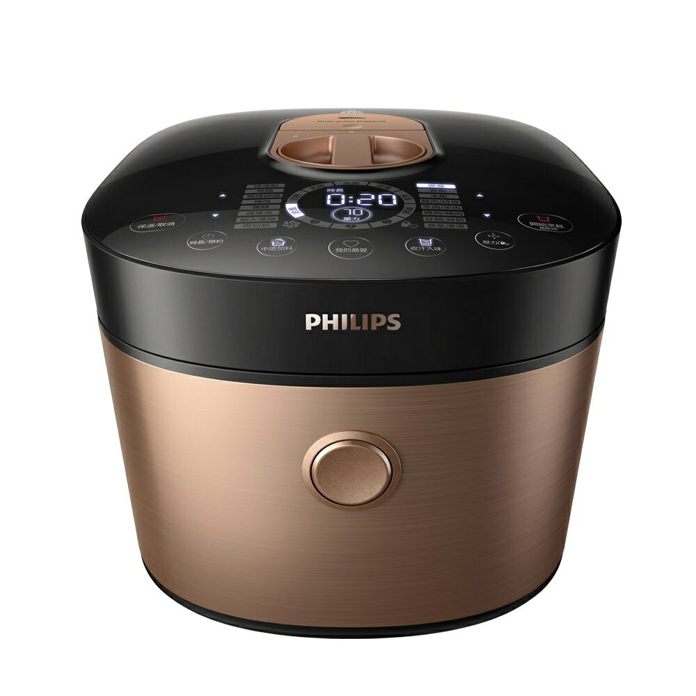 4F Philips 飛利浦 雙重脈衝智慧萬用鍋/壓力鍋 HD2195 (金小萬)