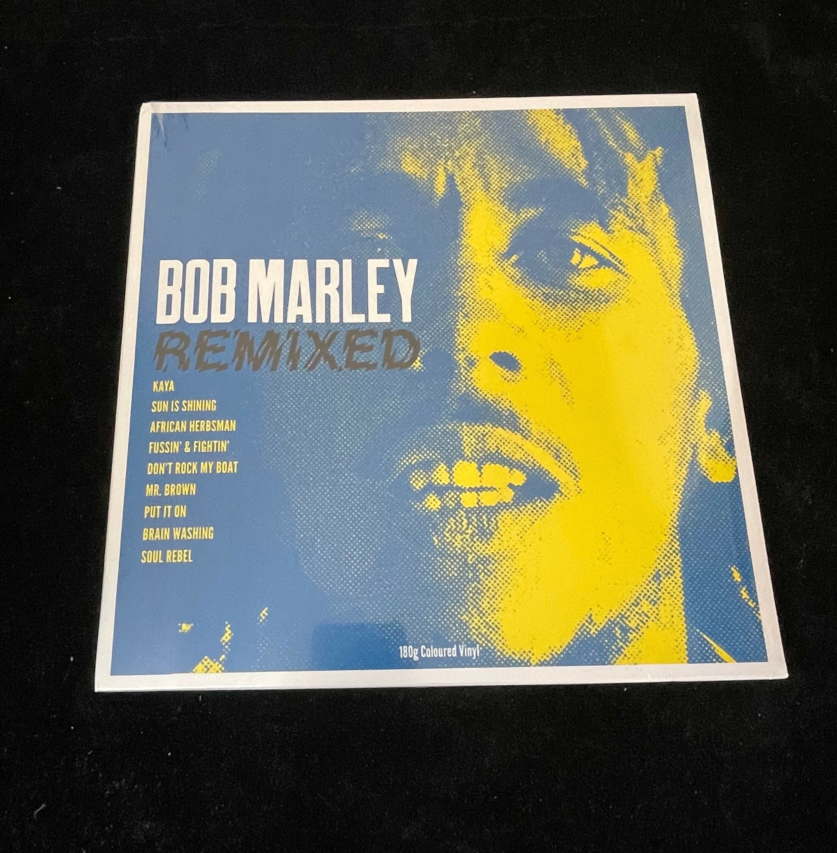 【正版】鮑勃馬利 Bob MARLEY Remixed 黑膠唱片LP 黃膠