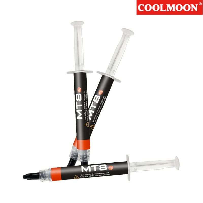 COOLMOON MT8 CPU 散熱膏(12.8W/m.k)(4g)