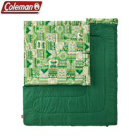 [ Coleman ] 2 IN 1家庭睡袋 C10 綠 / 親子睡袋 / CM-27256