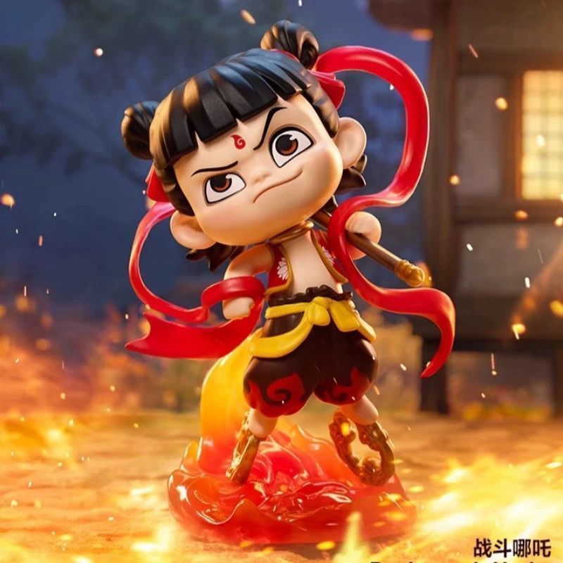 全套POPMART泡泡瑪特哪吒之魔童鬧海天生羈絆系列手辦盲盒-貼心優衣家居