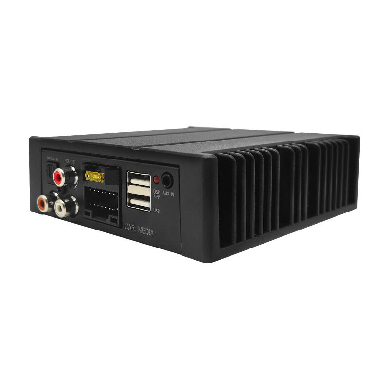 通用汽車DSP攻放車載無線麥克風12V/24V功放雙話筒全民K歌KTV【Snowbelle優選】