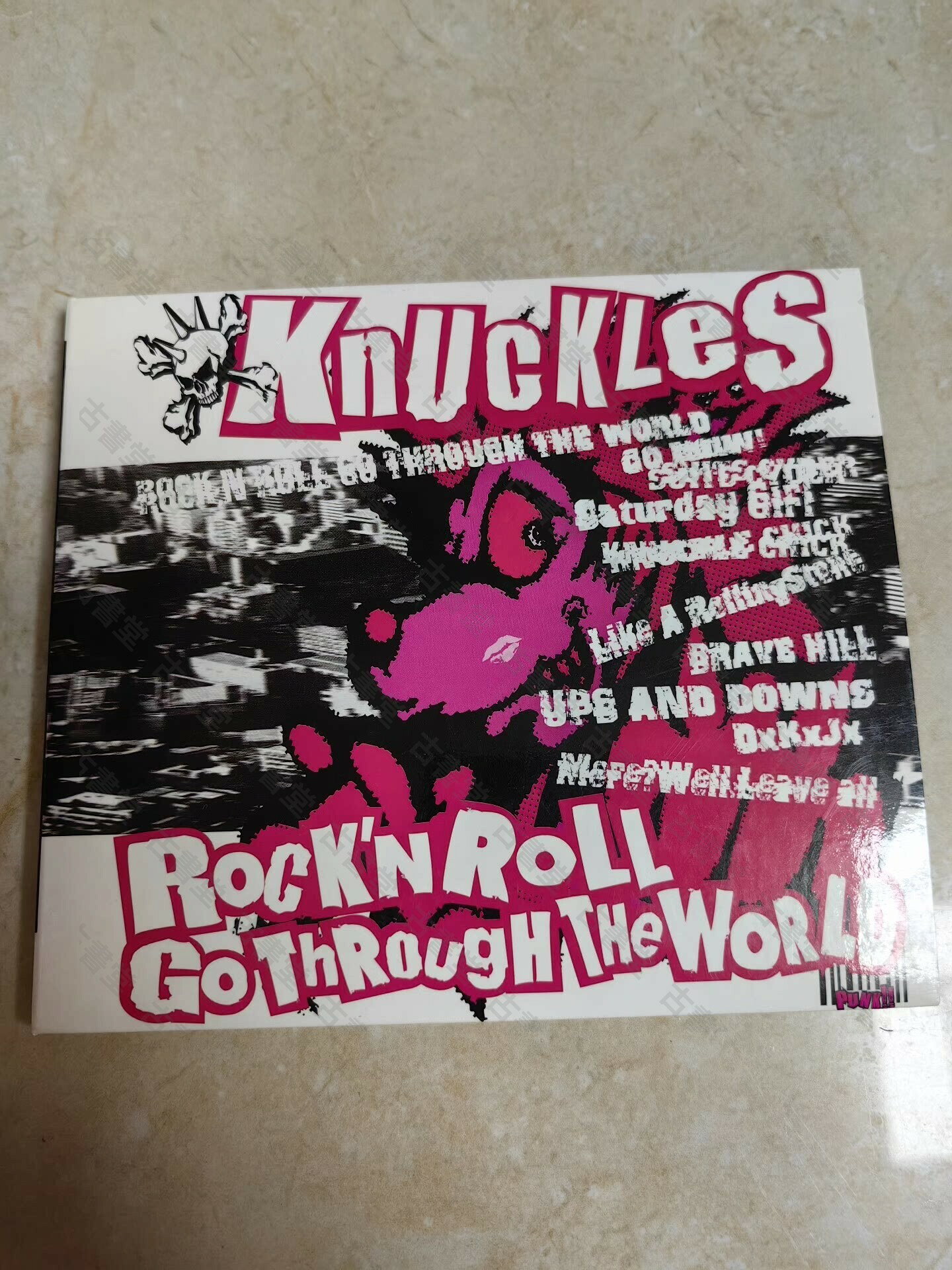 納克爾斯 Knuckles Rock'n Roll Go Through the World 日本原版CD 輪流唱遊世界