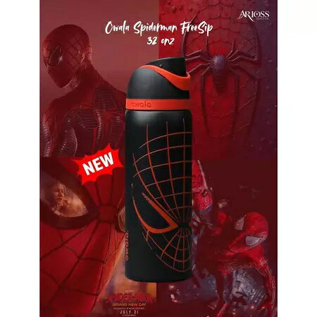 【毒】(代購7天) Owala Spiderman FreeSip 蜘蛛人 漫威 聯名 冷水瓶 水壺 雙飲杯 30oz / 32oz 0