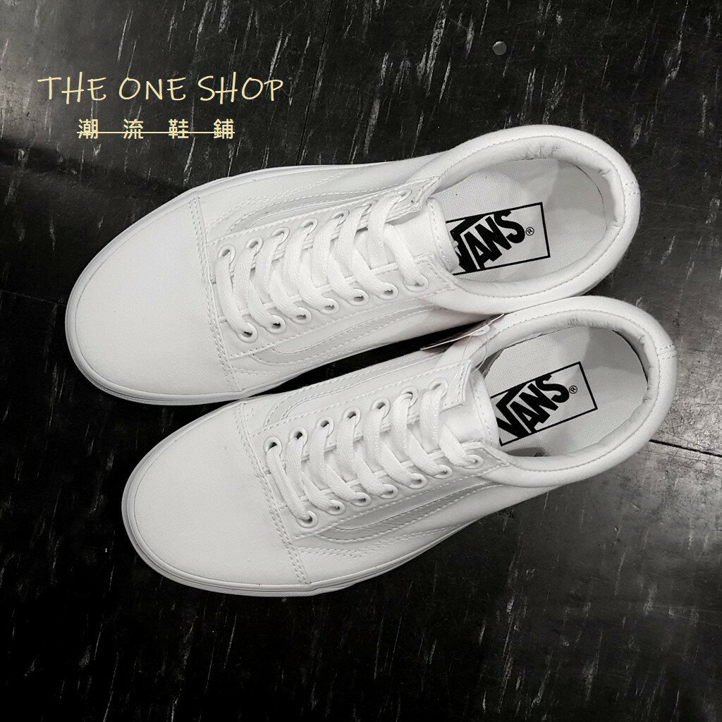 Canvas old sale skool true white