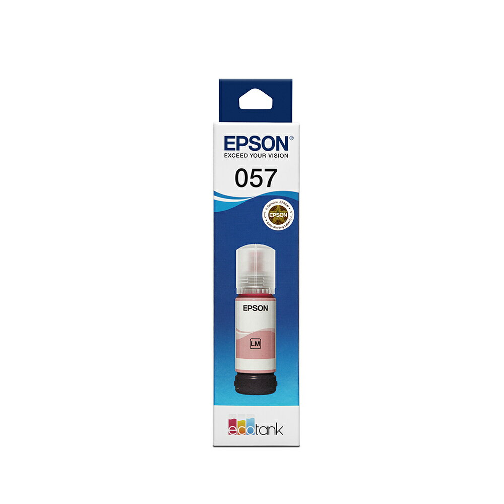 EPSON T09D600 (057)淡紅色原廠墨水瓶 適用 L8080/L18050