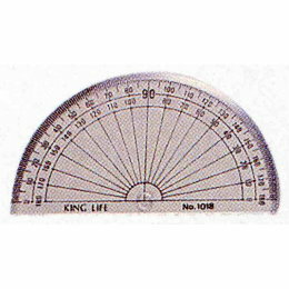 徠福LIFE 半圓分度規【九乘九購物網】