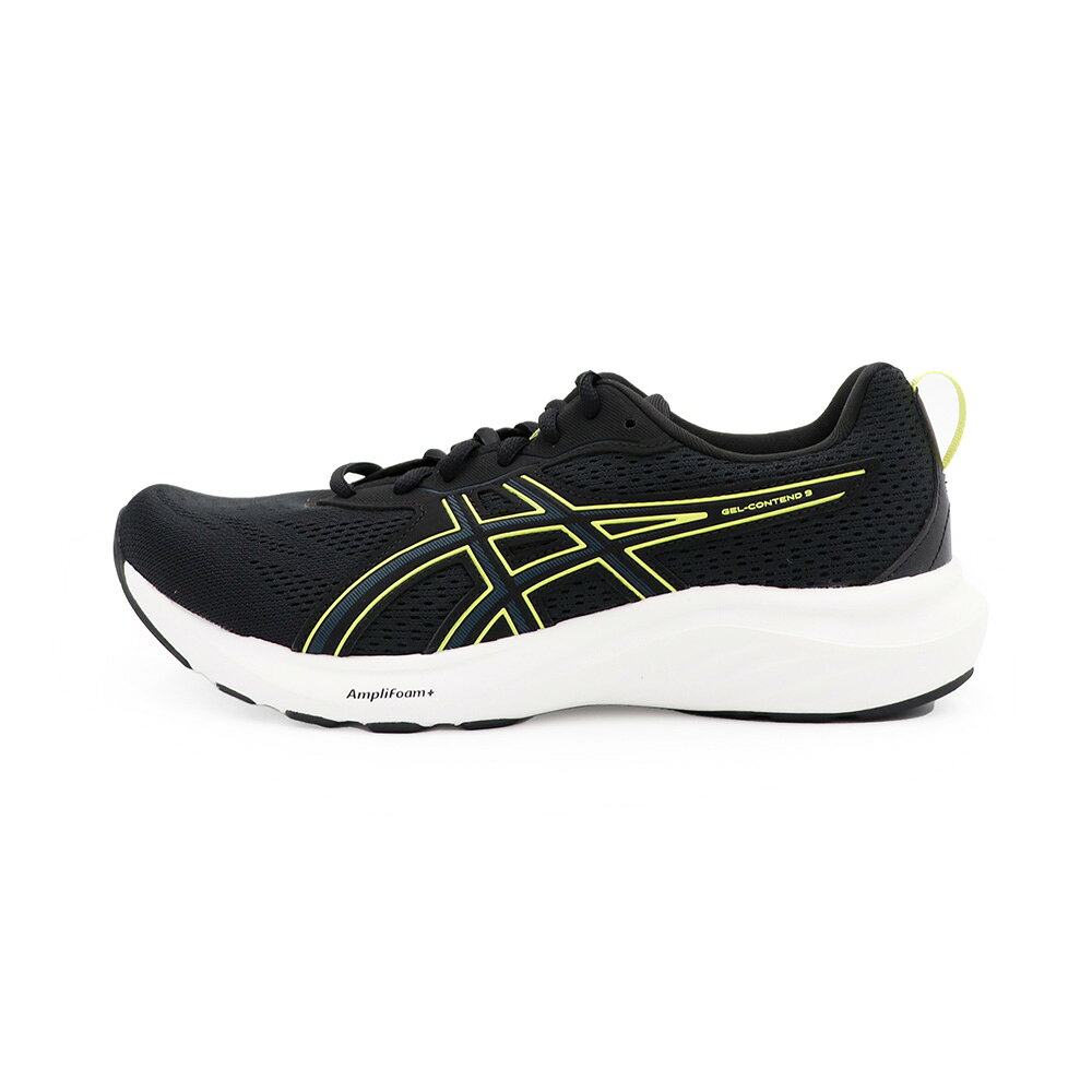 ASICS GEL-CONTEND 9 4E 黑黃 慢跑 運動鞋 男款 B6423 (1011B882-005)