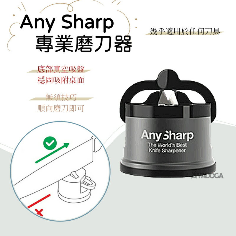【野道家】AnySharp 專業磨刀器 磨刀器