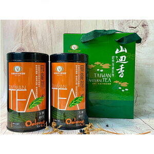 【百香】友善耕作烏龍茶茶茶葉150g 2罐組 百香茶葉 年節送禮 禮盒