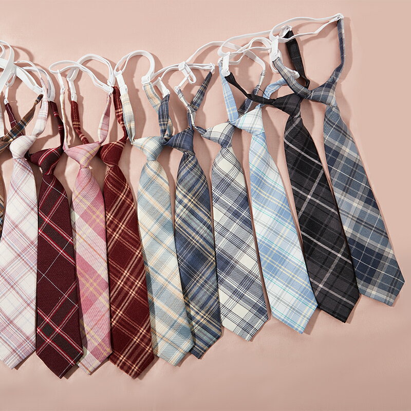 JK小領帶女學生領結日系DK學院風免打襯衫兒童領帶搭配裝飾制服男