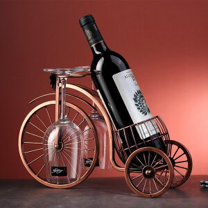 紅酒架 家用創意紅酒架擺件葡萄酒瓶架酒柜裝飾品酒瓶架子歐式酒架-快速出貨