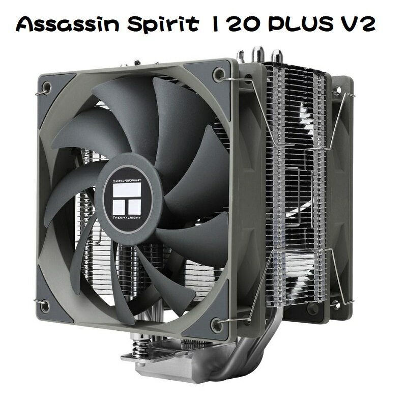 【最高現折268】Thermalright 利民 Assassin Spirit 120 PLUS V2 CPU散熱器