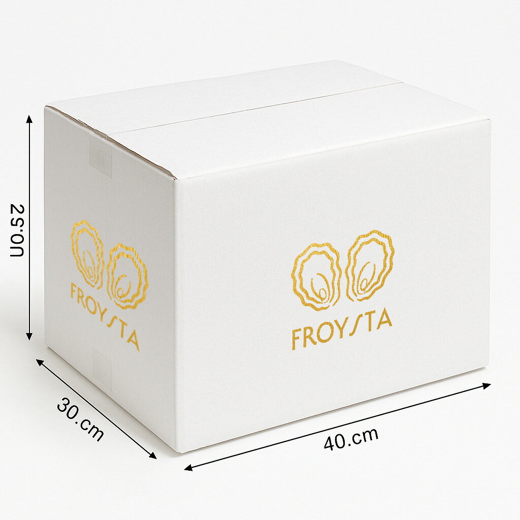 冷凍牡蠣 箱購 蚵仔 生蚵清肉 去殼牡蠣 600克  宅配免運｜FROYSTA 雙蠔