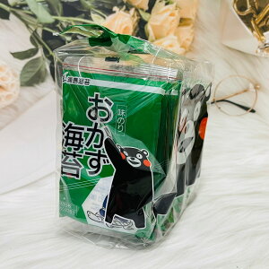 日本 海水 浦島海苔 熊本熊海苔 8包入 海苔片 味海苔｜全店$199免運