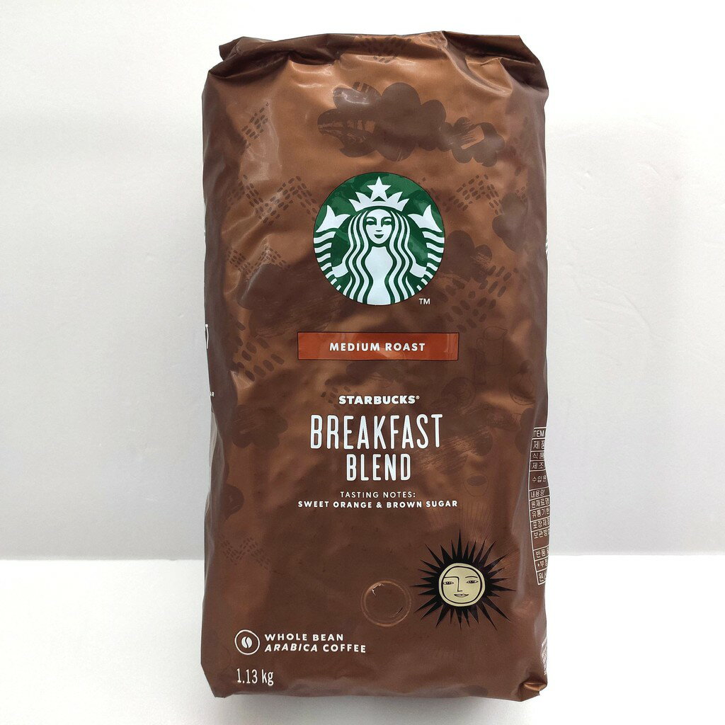 [COSCO代購] 促銷到6月4日 C614575 STARBUCKS BREAKFAST BLEND 早餐綜合咖啡豆每包1.13公斤