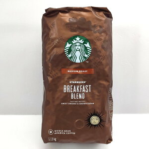 [COSCO代購] a促銷到4/18 C614575 STARBUCKS BREAKFAST BLEND 早餐綜合咖啡豆每包1.13公斤
