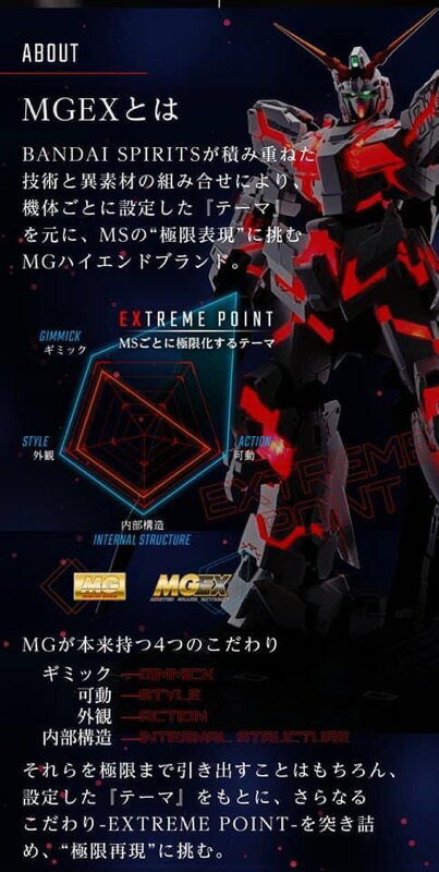 【鋼普拉】台灣現貨 導光設計 獨角獸鋼彈 BANDAI MGEX 1/100 UNICORN GUNDAM Ver.Ka 8