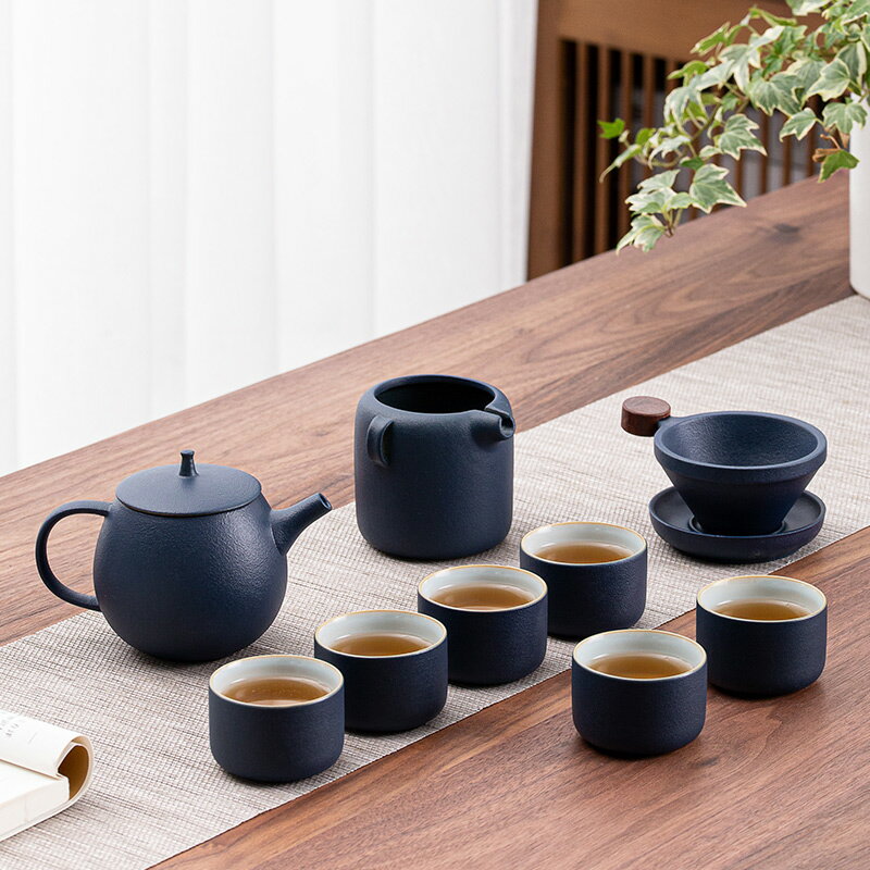 高檔禮盒裝陶瓷功夫茶具茶杯套裝 家用客廳潮州下午茶小套茶具