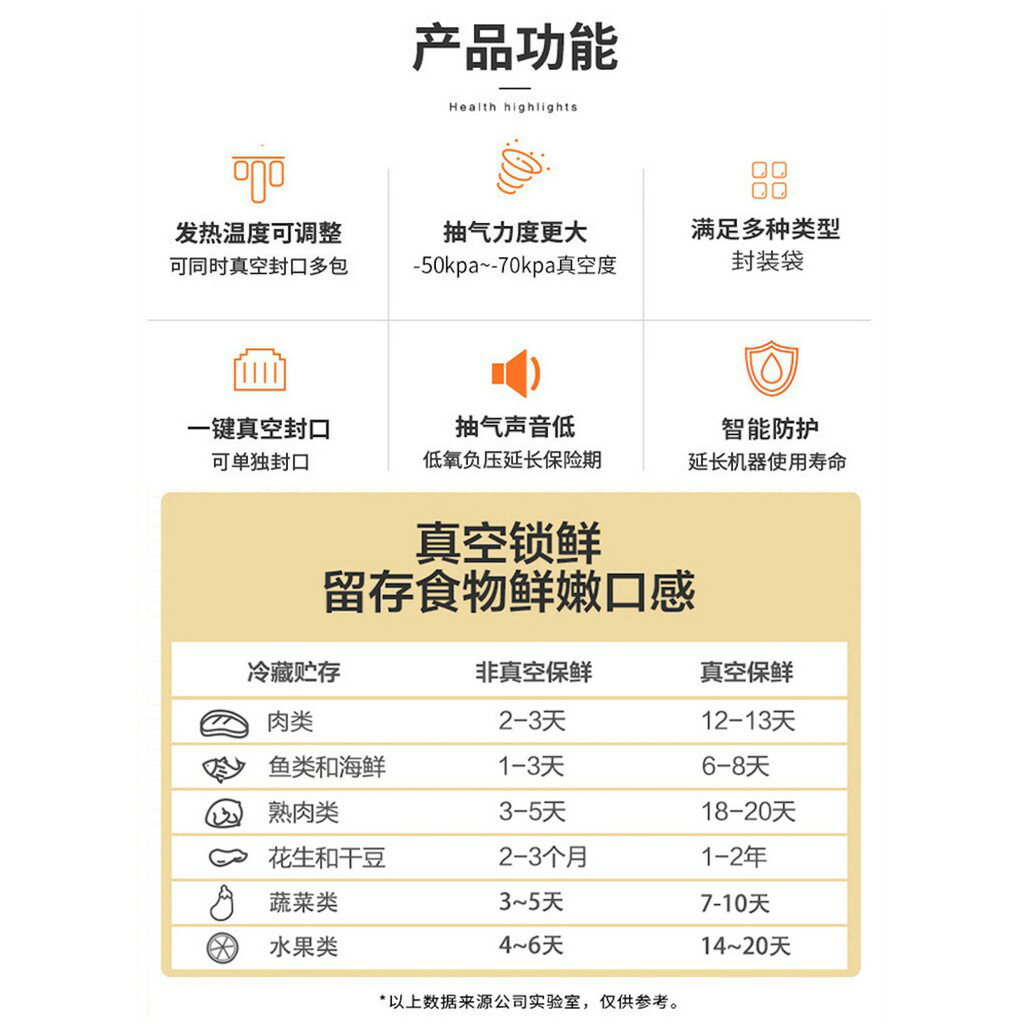 ISONA 30公分加長雙電機版家用食物保鮮熱壓真空封口機 真空包裝機 熱壓封口機 微量液體/乾粉可用 110V多功能 5