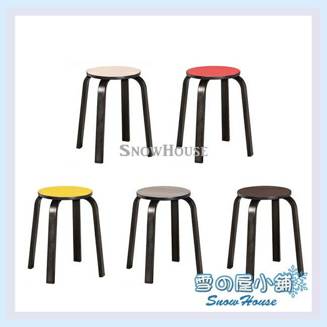 雪之屋 烤黑角管椅(木芯板/美耐板面)/造型椅/餐椅/板凳 X607-01~05