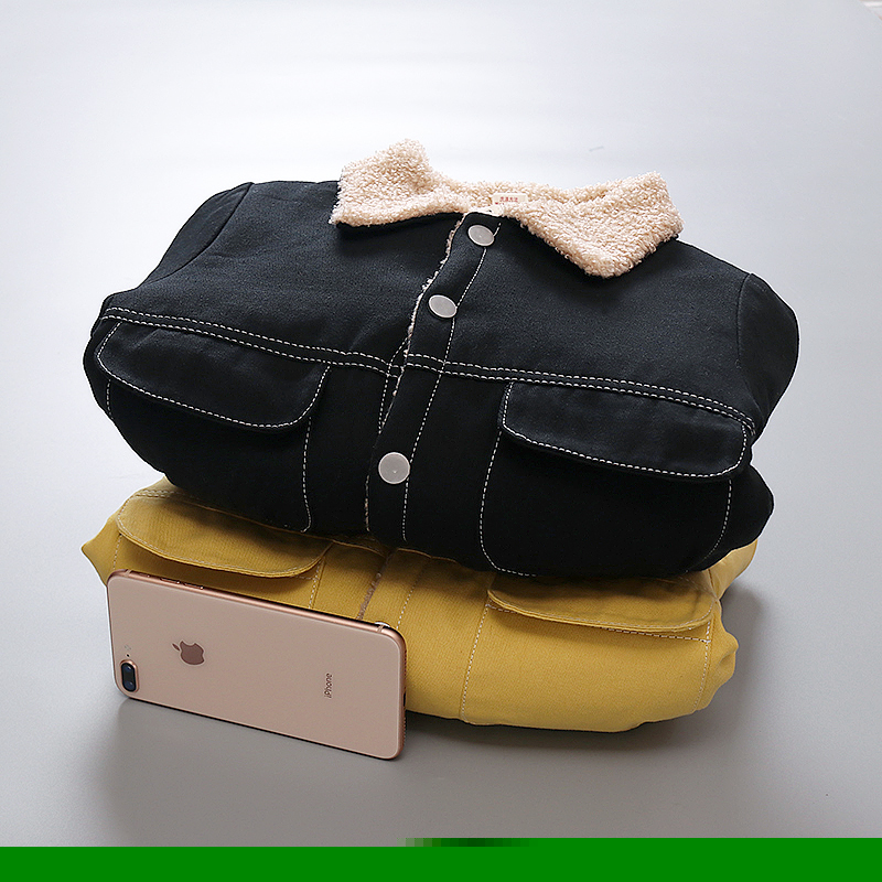 男童純棉外套冬季加絨棉衣3歲加厚衣服秋冬新款兒童棉服嬰兒冬裝4 1