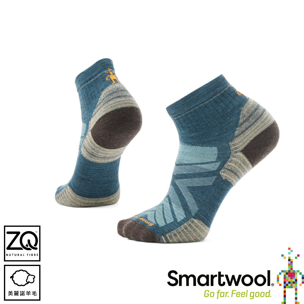 【SmartWool 美國 機能戶外局部輕量減震低筒襪《暮光藍》】SW002479/登山/羊毛襪/機能襪