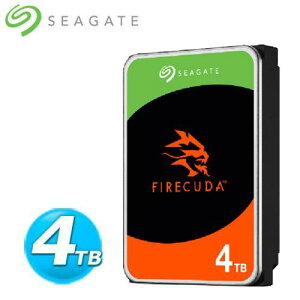【最高22%回饋 5000點】Seagate 希捷 3.5吋 4TB FireCuda 桌上型硬碟(ST4000DX005)