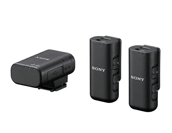 【新博攝影】Sony ECM-W3 一對二 無線麥克風 (台灣索尼公司貨) 適合拍攝 Vlog ~新上市~