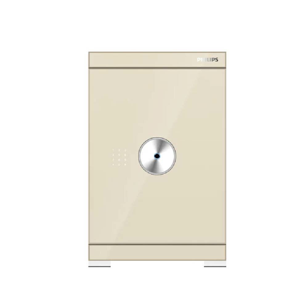 PHILIPS 飛利浦 Smart Safes 智能 防盜櫃 保險櫃 保管箱 保管櫃  (指紋/密碼 /機械鑰匙) /台 SBX602-5C-淺霞金