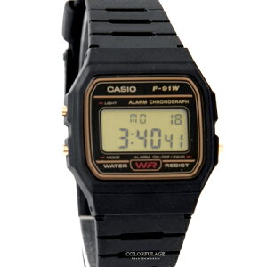 CASIO卡西歐 復古輕薄方型黑金設計多功能電子錶 休閒運動款式【NE1870】原廠公司貨