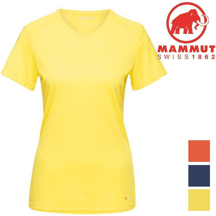Mammut 長毛象 Sertig T-Shirt 女款V領短袖排汗衣 1017-00140