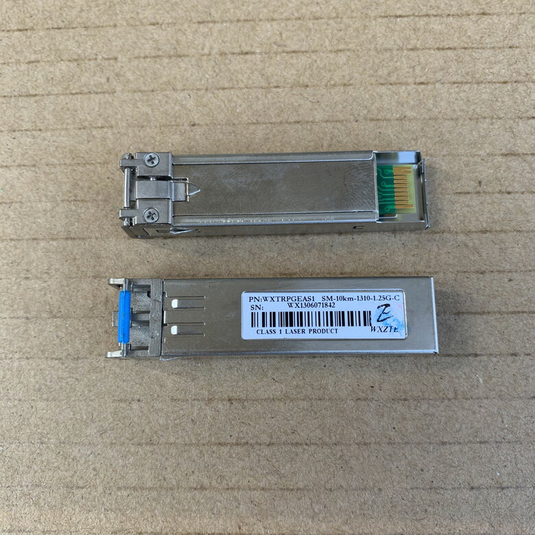二手拆機原裝中興 WXZTE SM-10KM-1310-1.25G-C 光模塊 光纖模塊