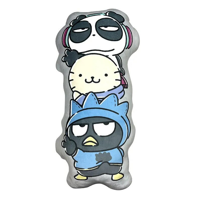 【震撼精品百貨】Bad Badtz-maru 酷企鵝~日本三麗鷗sanrio 酷企鵝長靠枕 抱枕*88961