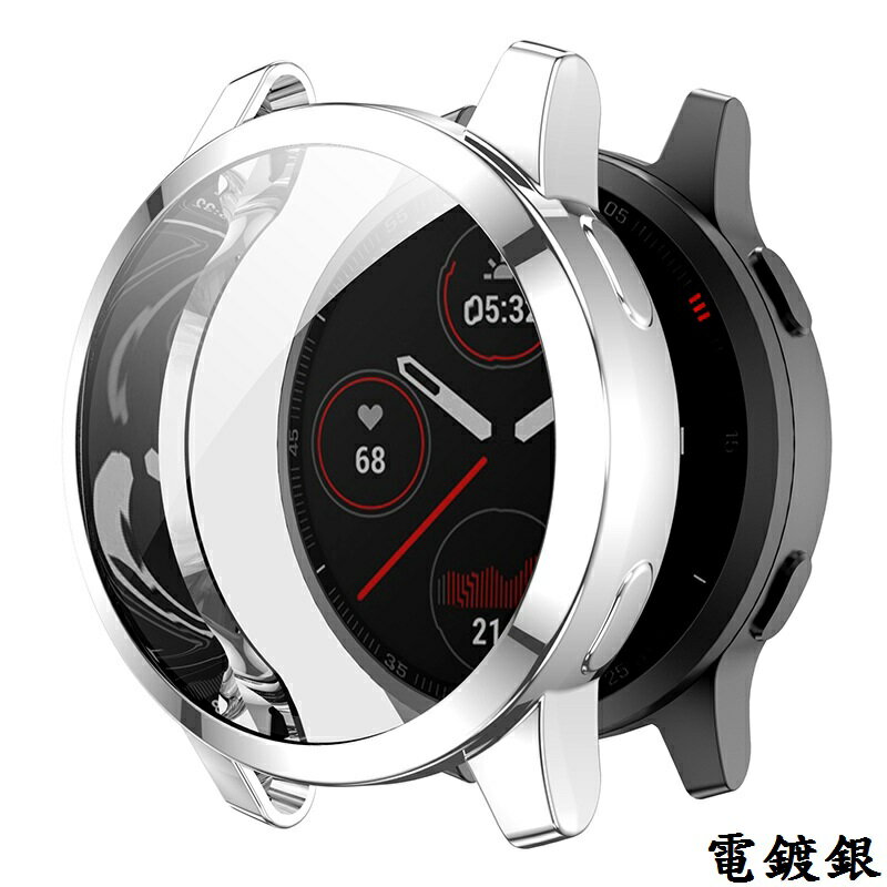 【全包電鍍殼】Garmin Venu 2s / vivoactive 4s 保護殼 TPU 軟殼 防刮 防撞 2